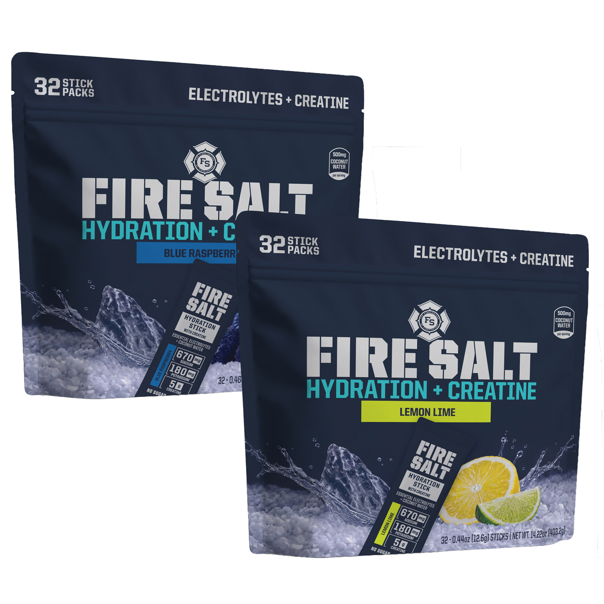 Creatine Duo - Blue Raspberry and Lemon Lime