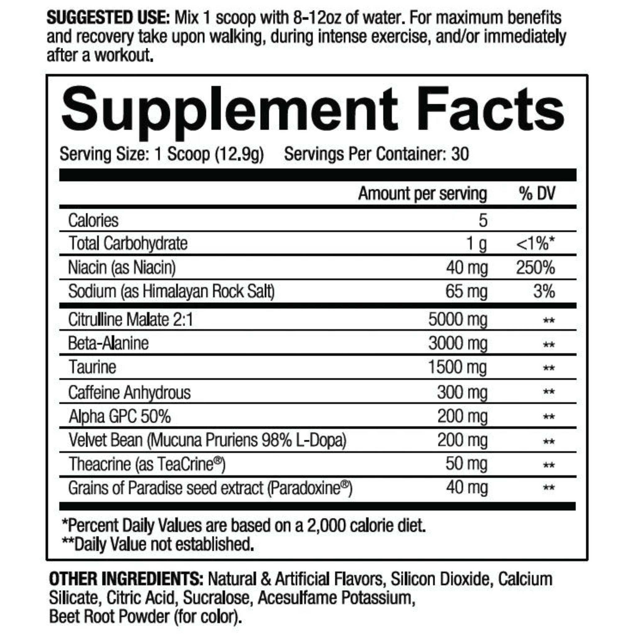 Torched Pre-Workout